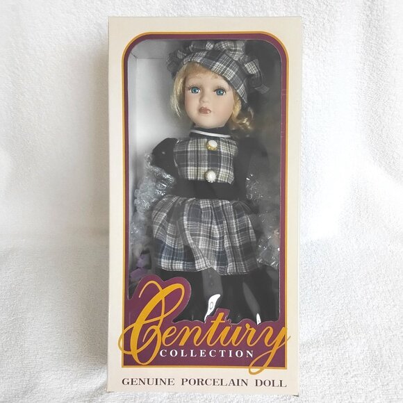 Genuine 12" Porcelain Handcrafted Collectible Doll Century Collection BNIP!! - Picture 1 of 4